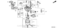 CARBURATEUR pour Honda F510K6