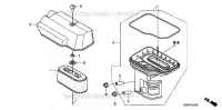 FILTRE A AIR  (2) pour Honda F510K6