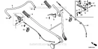 TUYAU DE GUIDON  (F510K5/K6) pour Honda F510K6