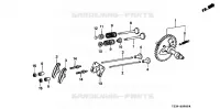ARBRE A CAMES pour Honda F560K4