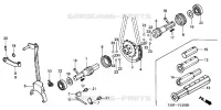 ARBRE DE ROUE  (F560K3/K4) pour Honda F560K4