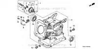 CORPS DE CYLINDRE pour Honda FR315K1