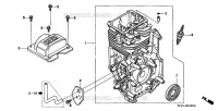 CORPS DE CYLINDRE pour Honda WN20