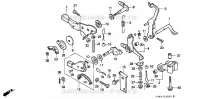 LEVIER DE COMMANDE pour Honda WT-D30
