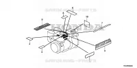 AUTOCOLLANTS pour Honda WT40XK3