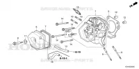 CULASSE pour Honda WT40XK3