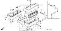 FILTRE A AIR pour Honda HRA214