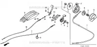 POIGNEE D'ACCELERATION / POIGNEE D'ACCELERATION pour Honda HRA214