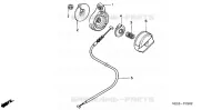 POIGNEE D'ACCELERATION  (3) pour Honda HRB215K4