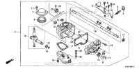 BOITE DE VITESSES  (H.S.T.) pour Honda HRD536K2