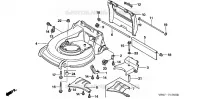 LOGEMENT DE COUTEAU pour Honda HRD536K2