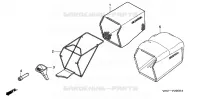 SAC A HERBE / OUTIL pour Honda HRD536K2
