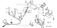 TABLEAU DE COMMANDE pour Honda HRD536K2