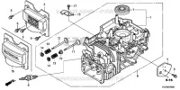 CORPS DE CYLINDRE pour Honda HRS216K7
