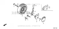 ROUE AVANT pour Honda HRS216K7