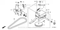 BOITE DE VITESSES  (2) pour Honda HRX476C2