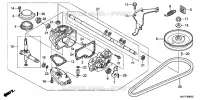 BOITE DE VITESSES  (4) pour Honda HRX476C2
