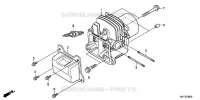 CULASSE pour Honda HRX476C2