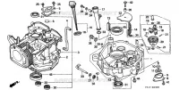 CORPS DE CYLINDRE pour Honda H2013K2