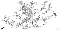 CHASSIS APPROVISIONNEUR D'HERBE pour Honda HF2315K2
