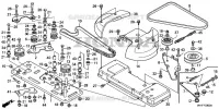 COURROIE DE COMMANDE DE LAMES pour Honda HF2622K1
