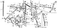 BRAS LEVAGE TABLE COUPE pour Honda LRK65