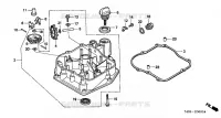 CARTER   POMPE   FILTRE A HUILE pour Honda HP250K2
