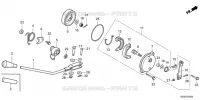 LEVIER DE CHANGEMENT pour Honda HP250K2