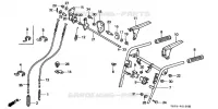 GUIDON pour Honda HS624K2