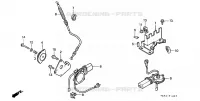 MOTEUR DE RAMPE D'EVACUA TION pour Honda HS624K2