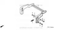 PLAQUE REGLAGE HAUTEUR pour Honda HS624K2