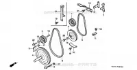 POULIE MENEE pour Honda HS624K2