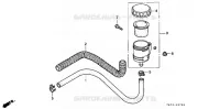 RESERVOIR D'HUILE pour Honda HS624K2