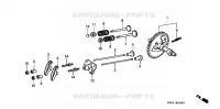 ARBRE A CAMES pour Honda WD20X
