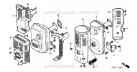 SILENCIEUX  (WT30) pour Honda WT30