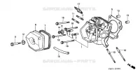 CULASSE  (WT30X) pour Honda WT30X