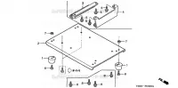 CADRE pour Honda WX10