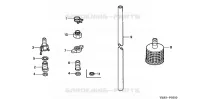 FILTRE A CREPINE / DURITE pour Honda WX10