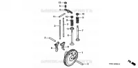 ARBRE A CAMES pour Honda WJR2215