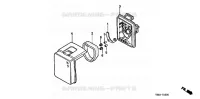 FILTRE A AIR pour Honda WJR2215