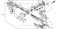 POMPE  (2) pour Honda WJR2215