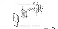 SILENCIEUX D'ECHAPPEMENT pour Honda WJR2215
