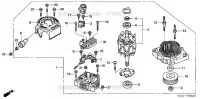 ALTERNATEUR pour Honda HSS1380I