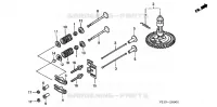 ARBRE A CAMES pour Honda HSS1380I