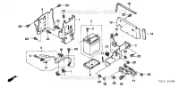 BATTERIE pour Honda HSS1380I
