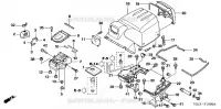 CAPOT pour Honda HSS1380I