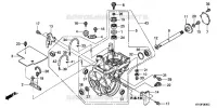 CARTER BOITIER VITESSES pour Honda HSS1380I