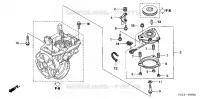 FREIN EMBRAYAGE pour Honda HSS1380I