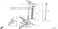 VERROUILLAGE REGLAGE LIBRE HAUTEUR pour Honda HSS760