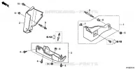 GUIDE D'AIR pour Honda HSS970